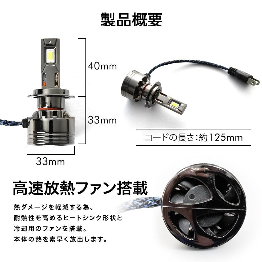 Amazon | INEX バイク用 LEDヘッドライト H7 2灯Hi/Loセット ホワイト